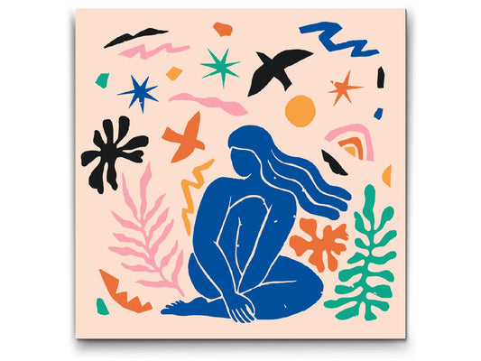 Paint by number - Illustration - Feminitet