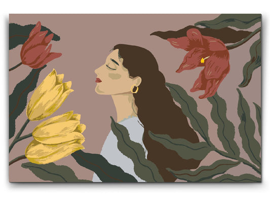 Paint by number - Illustration - Femininitet 2