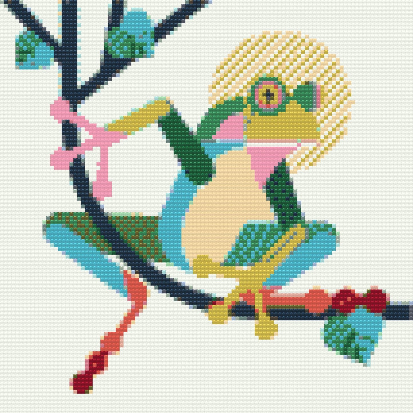 Diamond Paint - Illustration - Frø