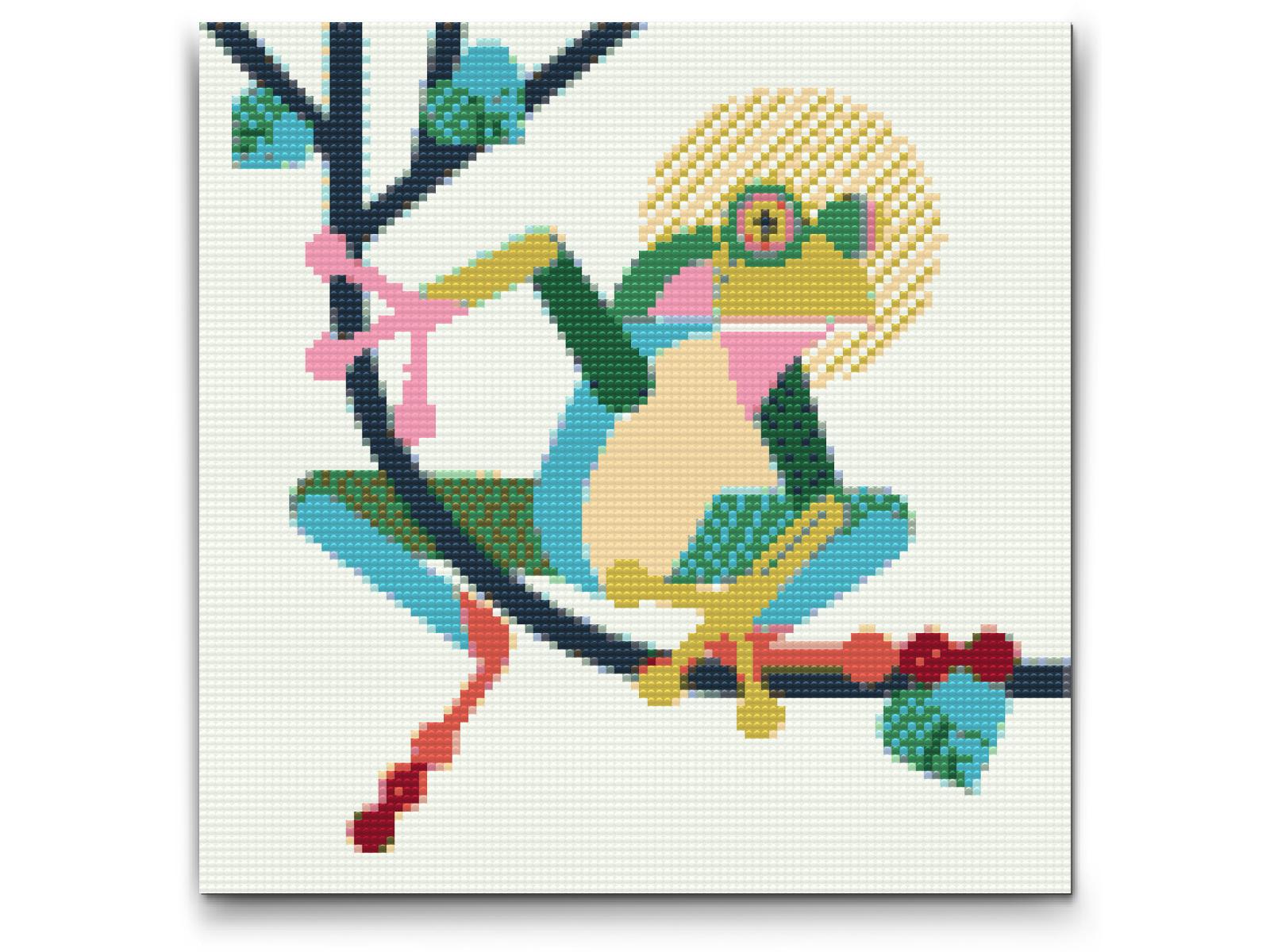 Diamond Paint - Illustration - Frø