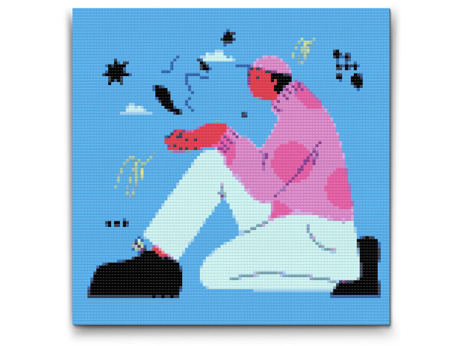 Diamond Paint - Illustration - Mand