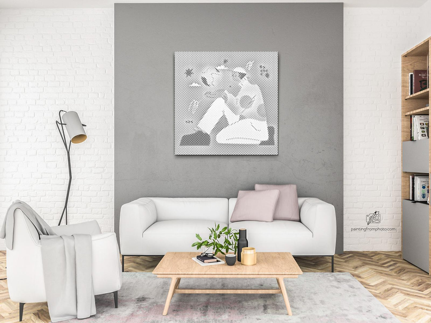 Dotting - Illustration - Mand