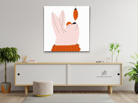 Diamond Paint - Illustration - Kanin