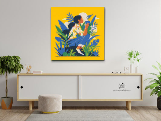 Diamond Paint - Illustration - Kontemplation