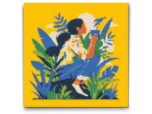 Diamond Paint - Illustration - Kontemplation