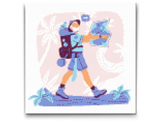 Diamond Paint - Illustration - Vandreture