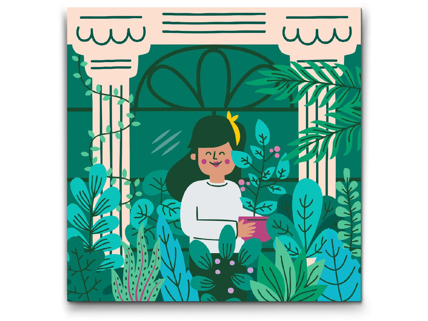 Paint by number - Illustration - Stueplanter 4