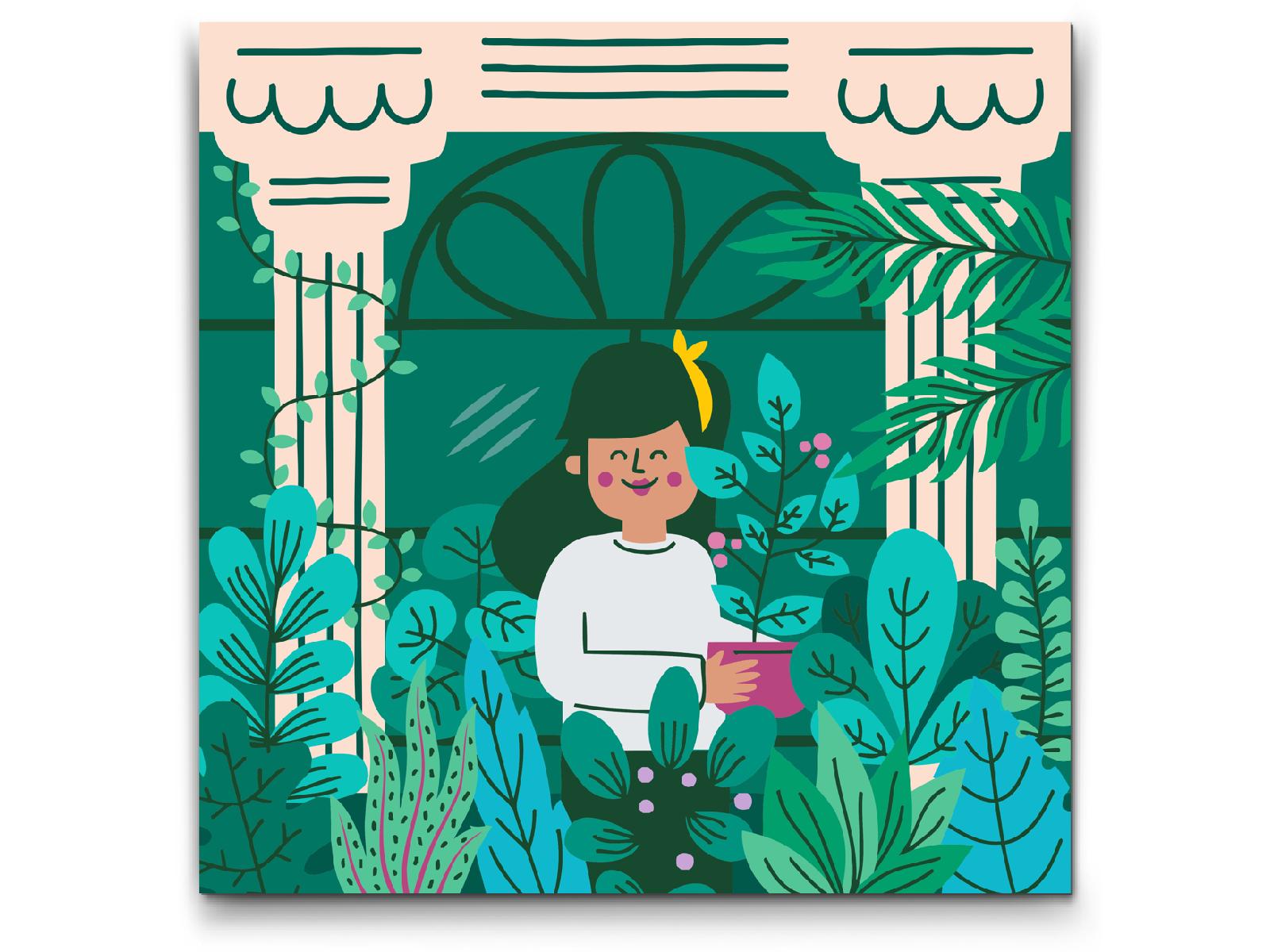 Paint by number - Illustration - Stueplanter 4