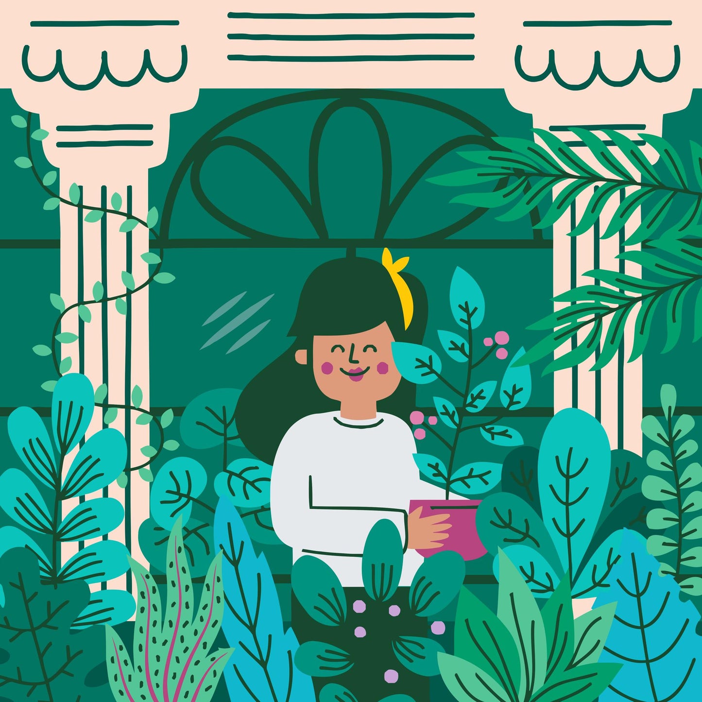 Paint by number - Illustration - Stueplanter 4