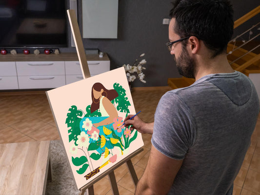 Paint by number - Illustration - Stueplanter