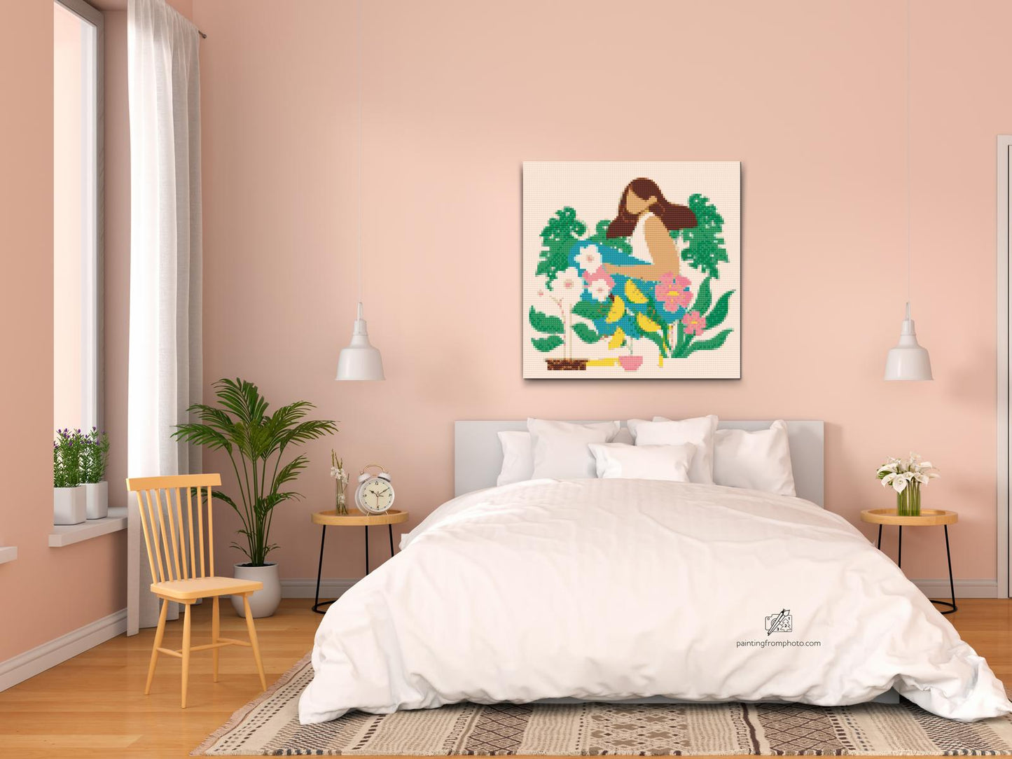 Diamond Paint - Illustration - Stueplanter