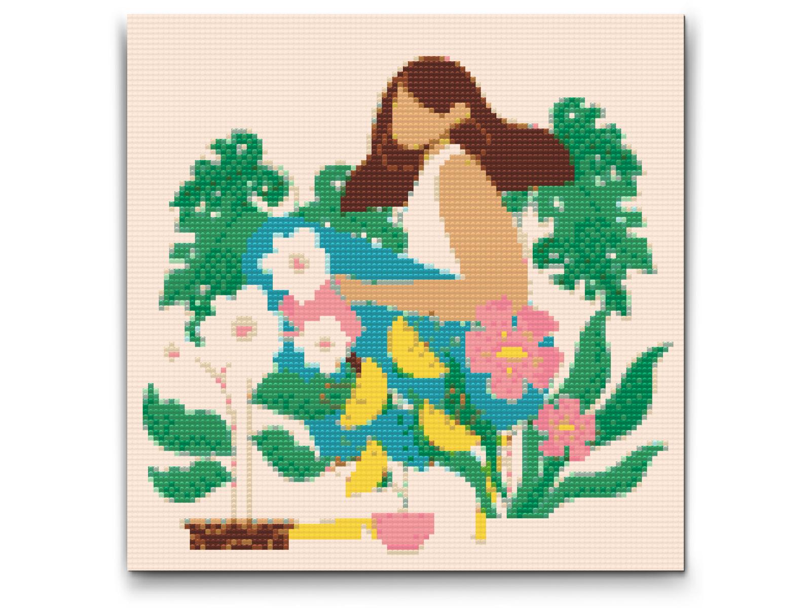 Diamond Paint - Illustration - Stueplanter