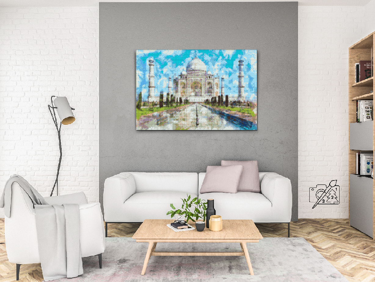 Diamond Paint - Taj Mahal 2