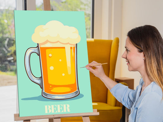 Paint by number - Øl