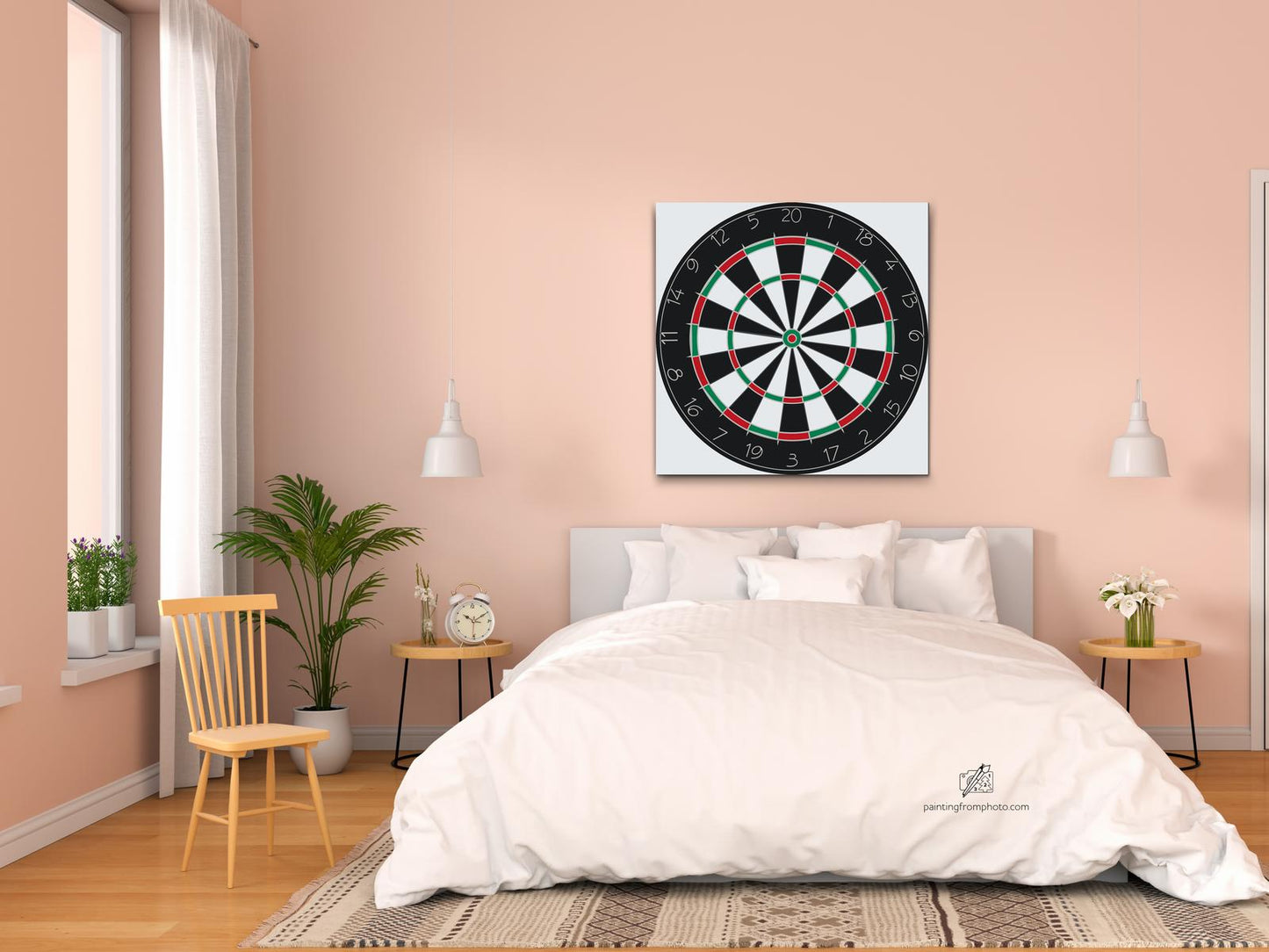 Paint by number - Dart