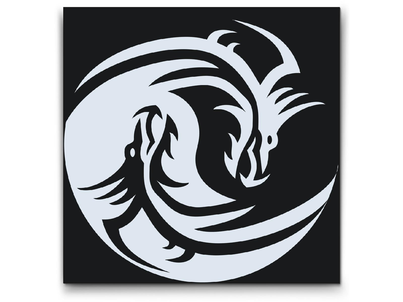 Paint by number - Jing Jang Dragon