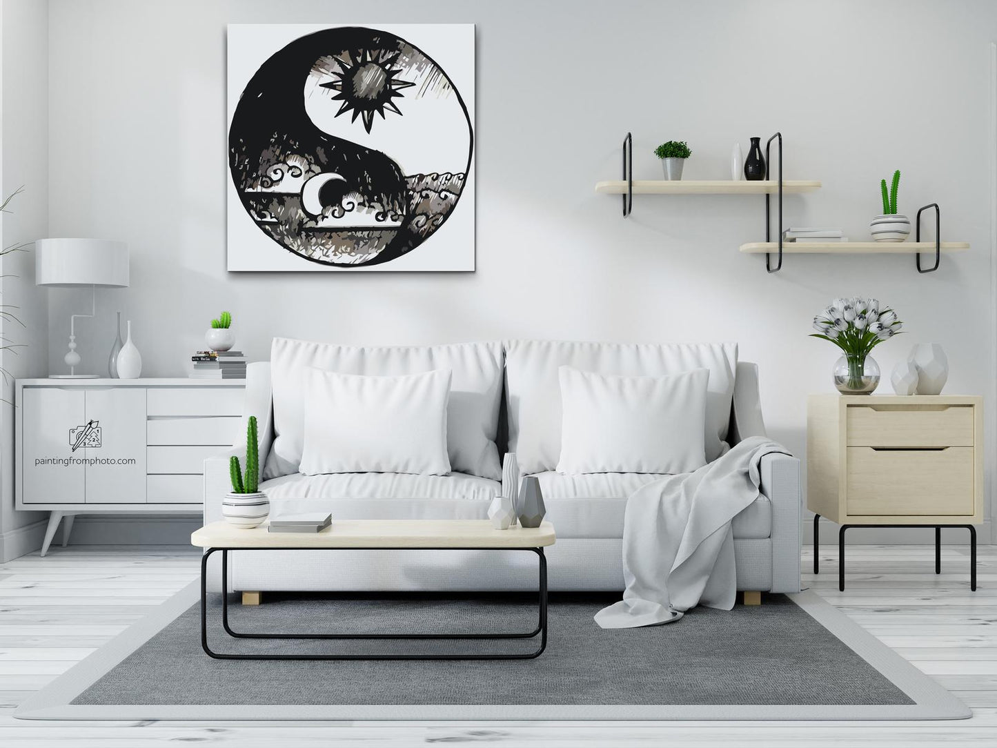 Paint by number - Jin Jang Dag og Nat 2