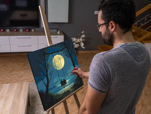 Paint by number - Kærlighed på gyngen