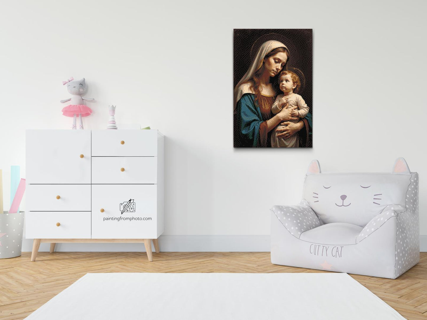 Diamond Paint - Maria og Jesus