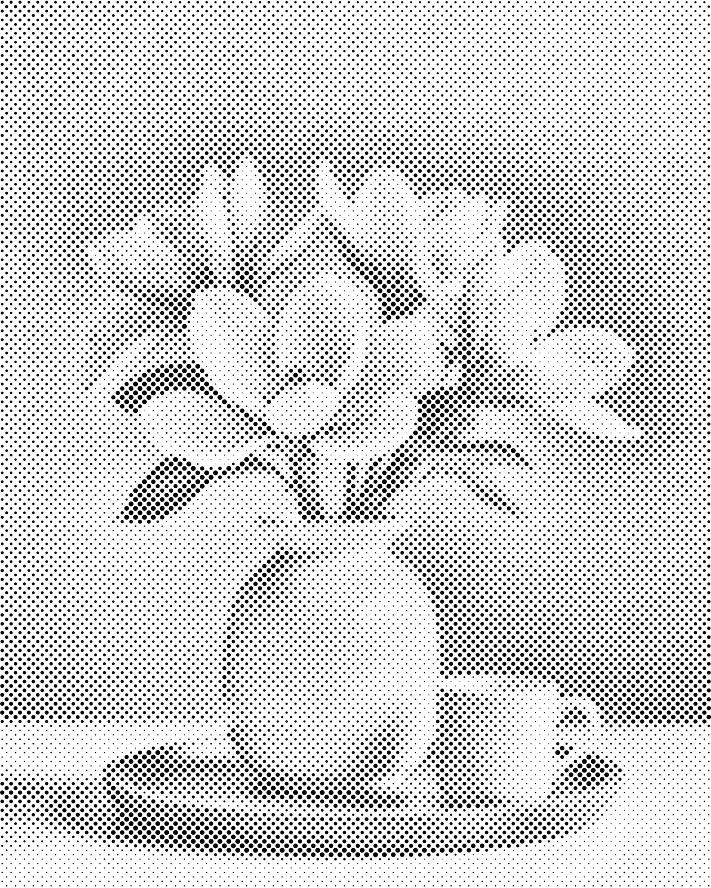Dotting - Magnoliablomster i en vase