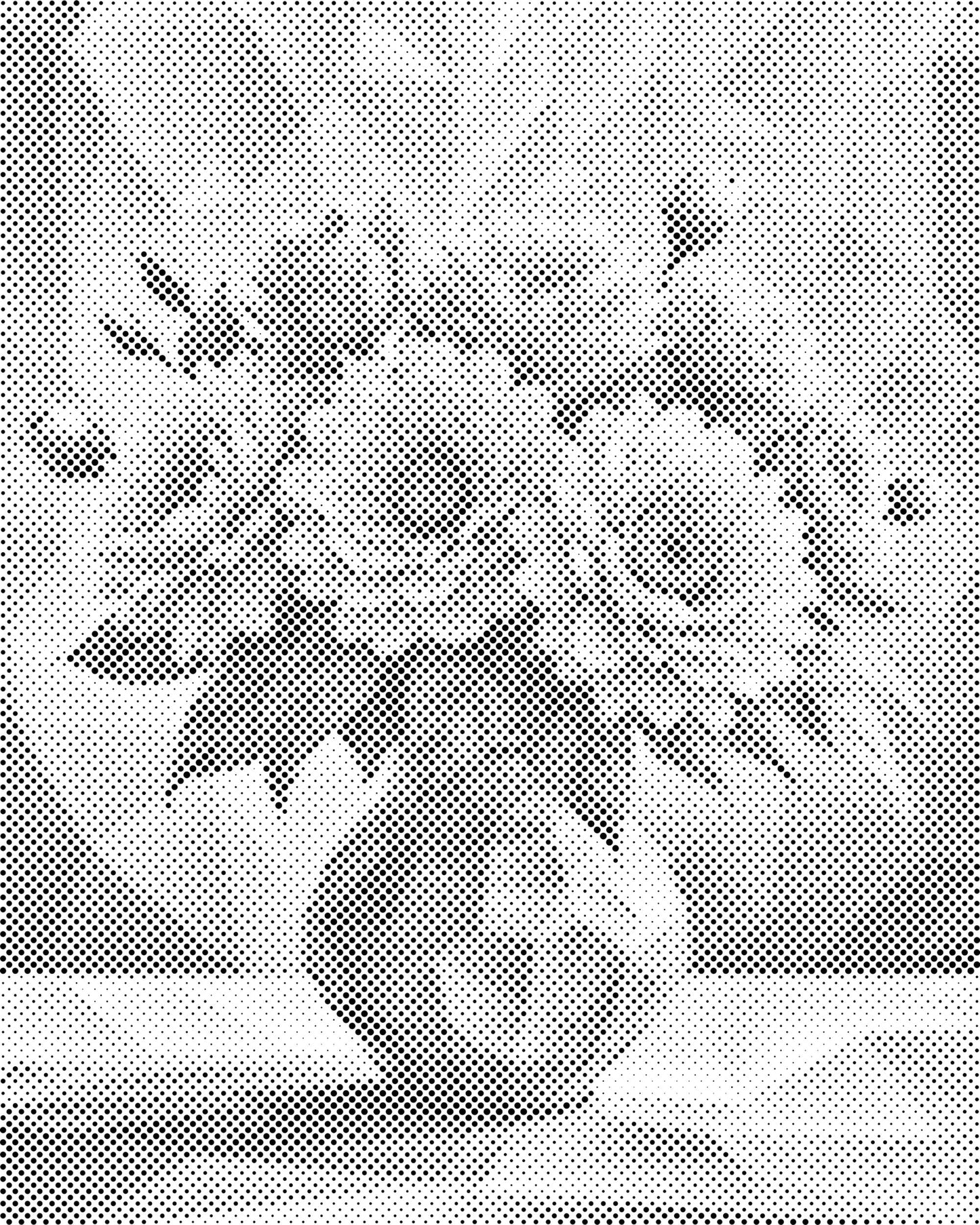 Dotting - Vektorbuket i en vase
