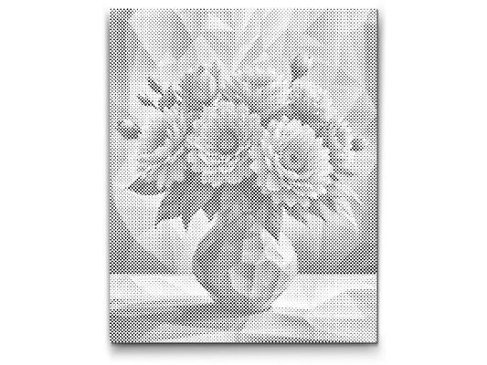 Dotting - Vektorbuket i en vase