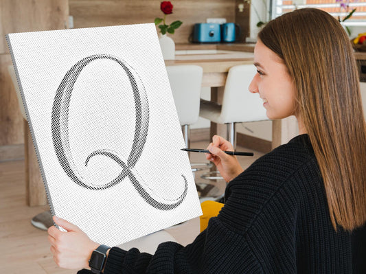 Dotting - Bogstav Q
