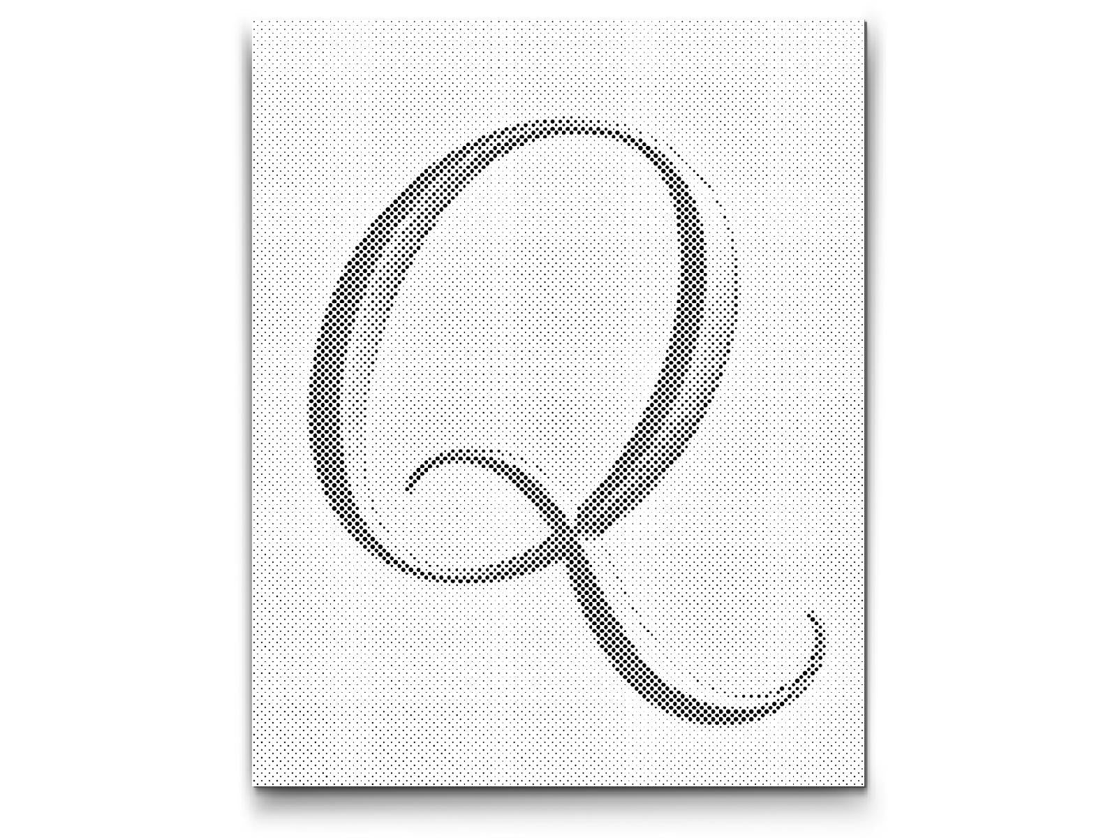 Dotting - Bogstav Q