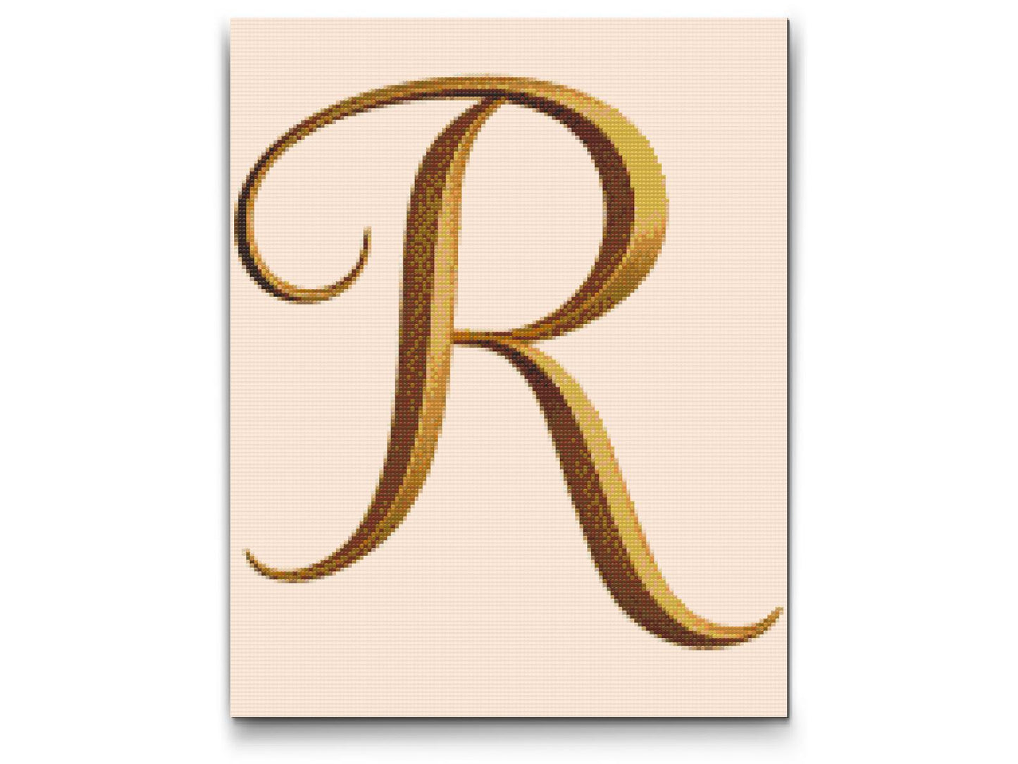 Diamond Paint - Bogstavet R