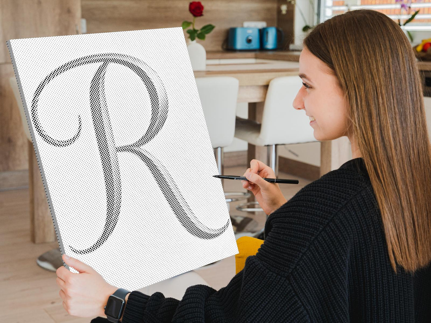 Dotting - Bogstavet R