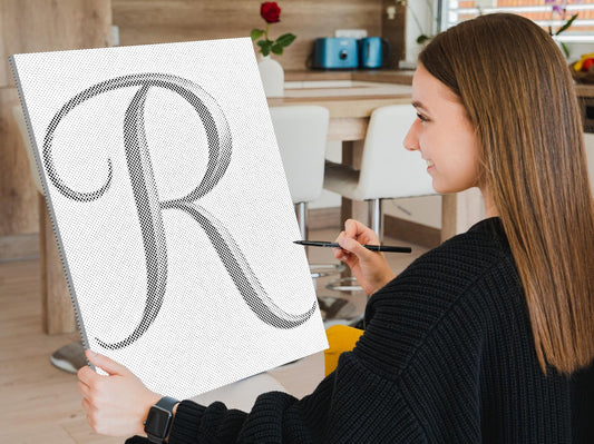 Dotting - Bogstavet R