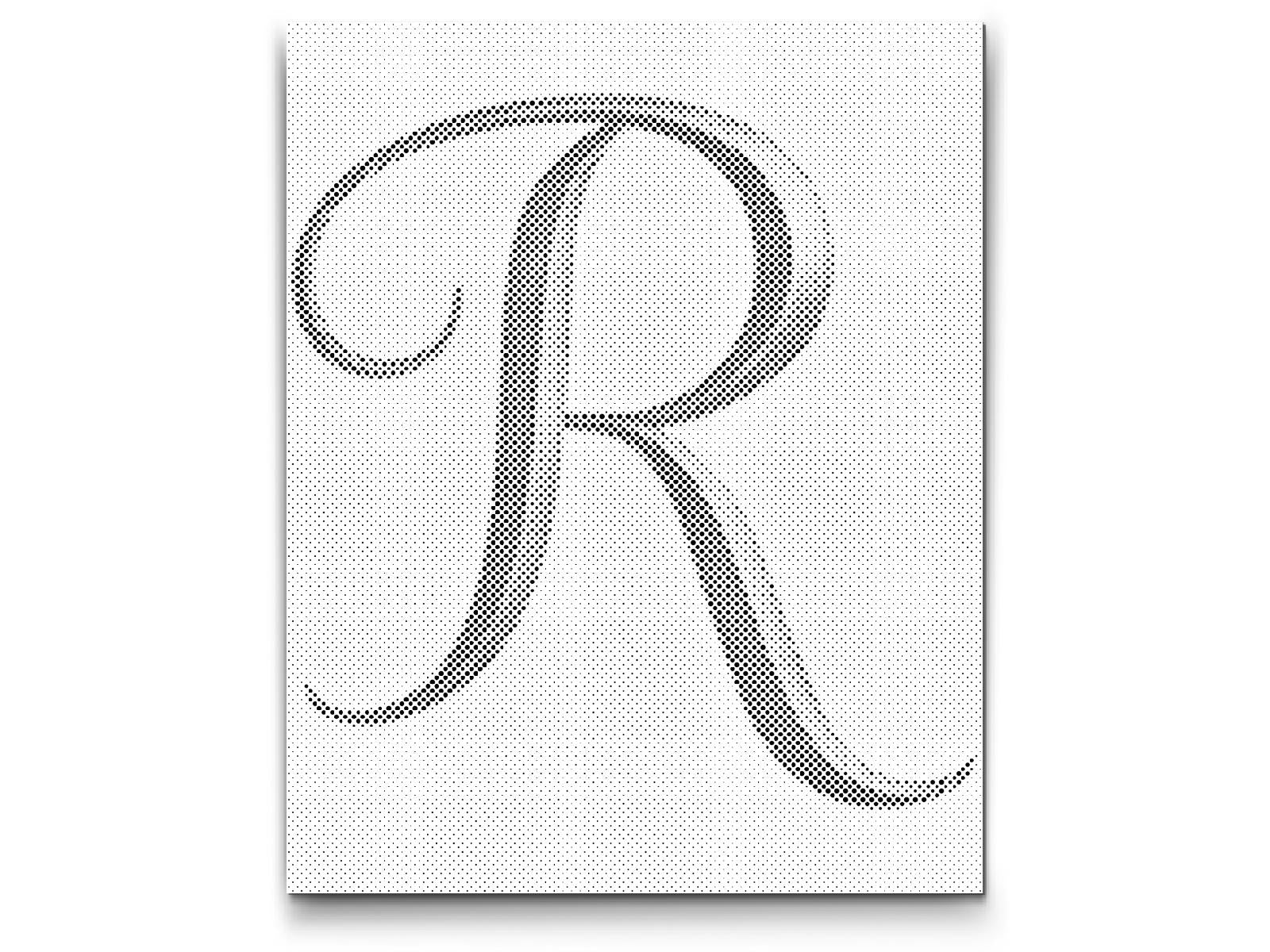 Dotting - Bogstavet R