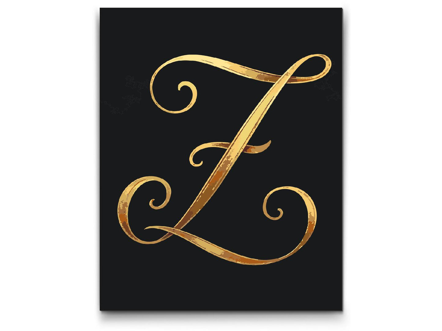 Paint by number - Bogstav Z