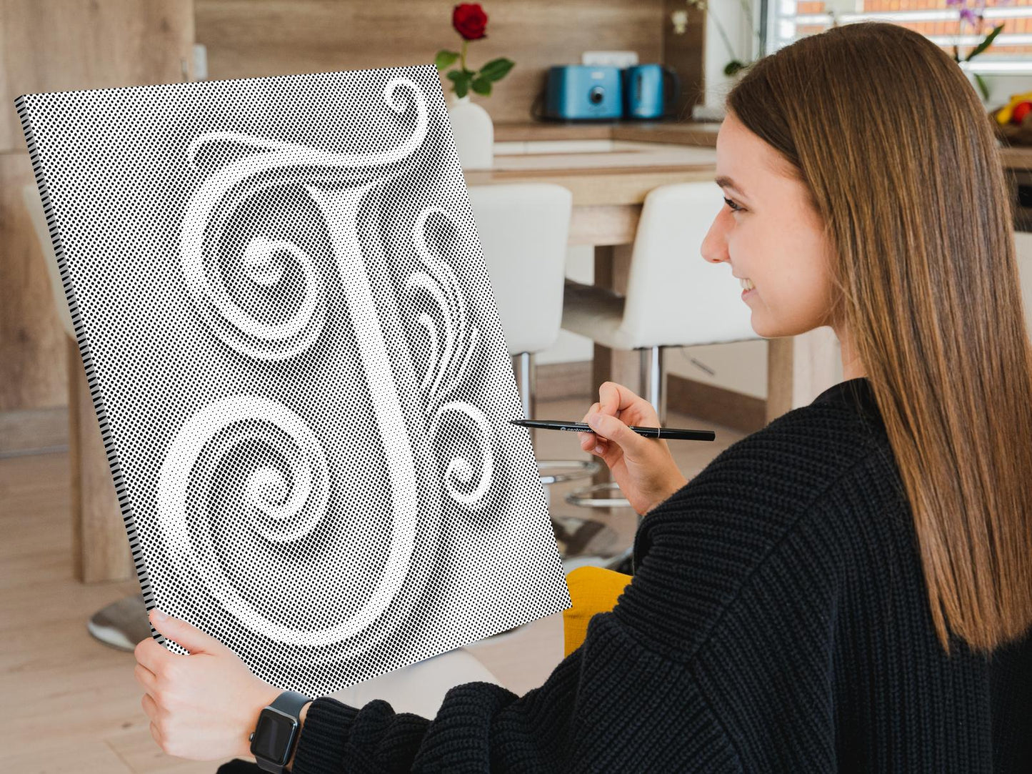 Dotting - Bogstav J