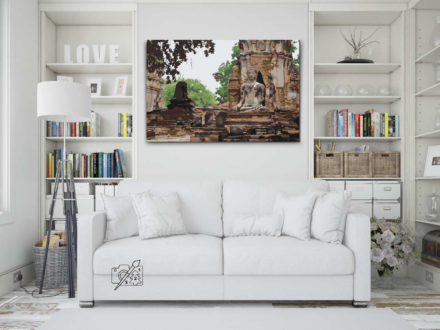 Paint by number - Ayutthaya