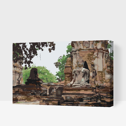 Paint by number - Ayutthaya