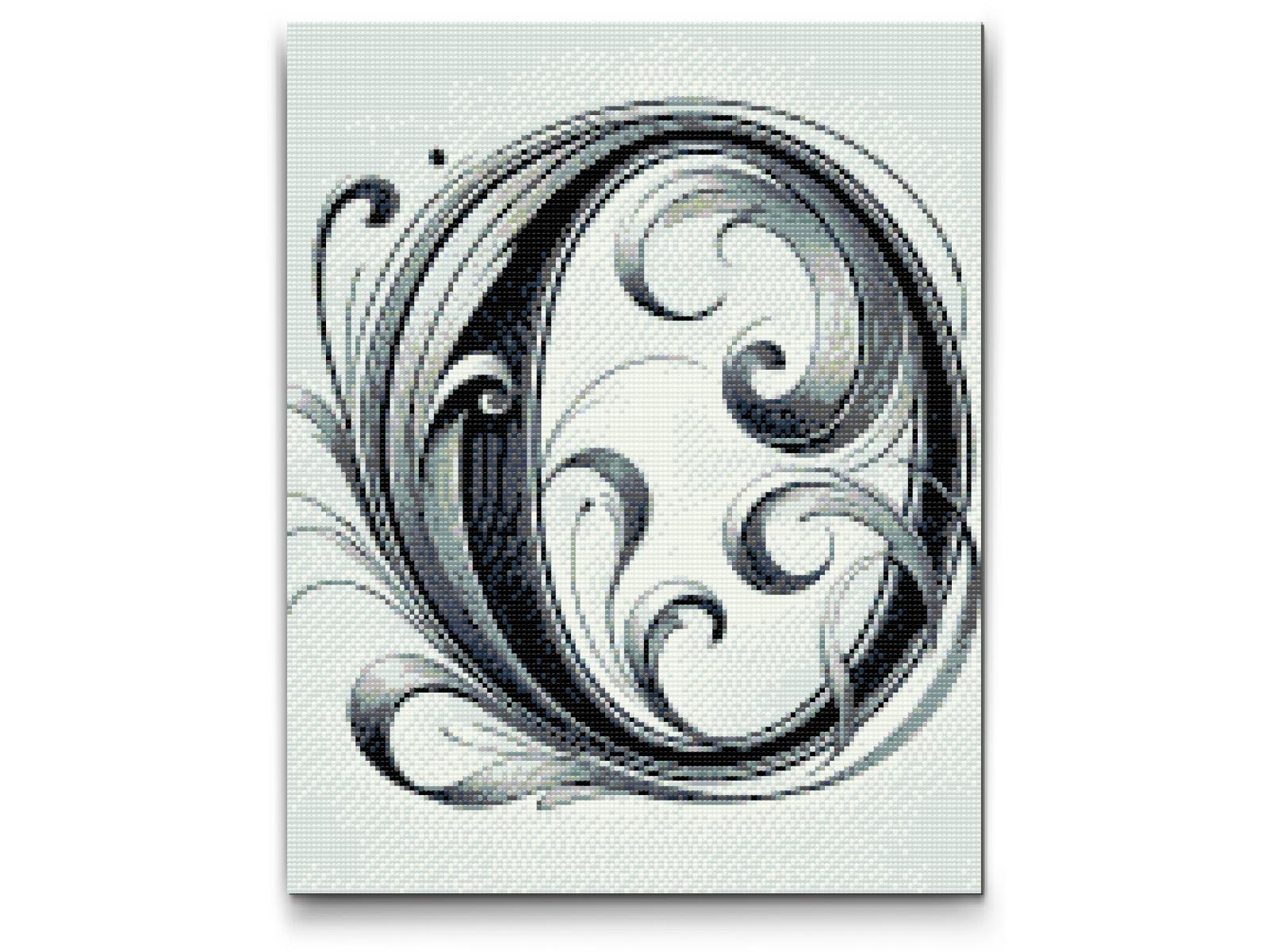 Diamond Paint - Bogstav O