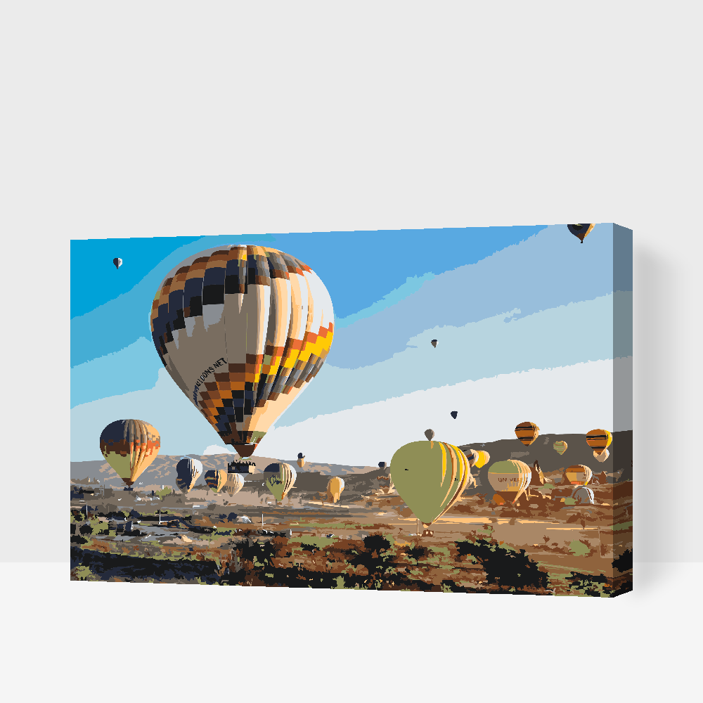 Paint by number - Kappadokien