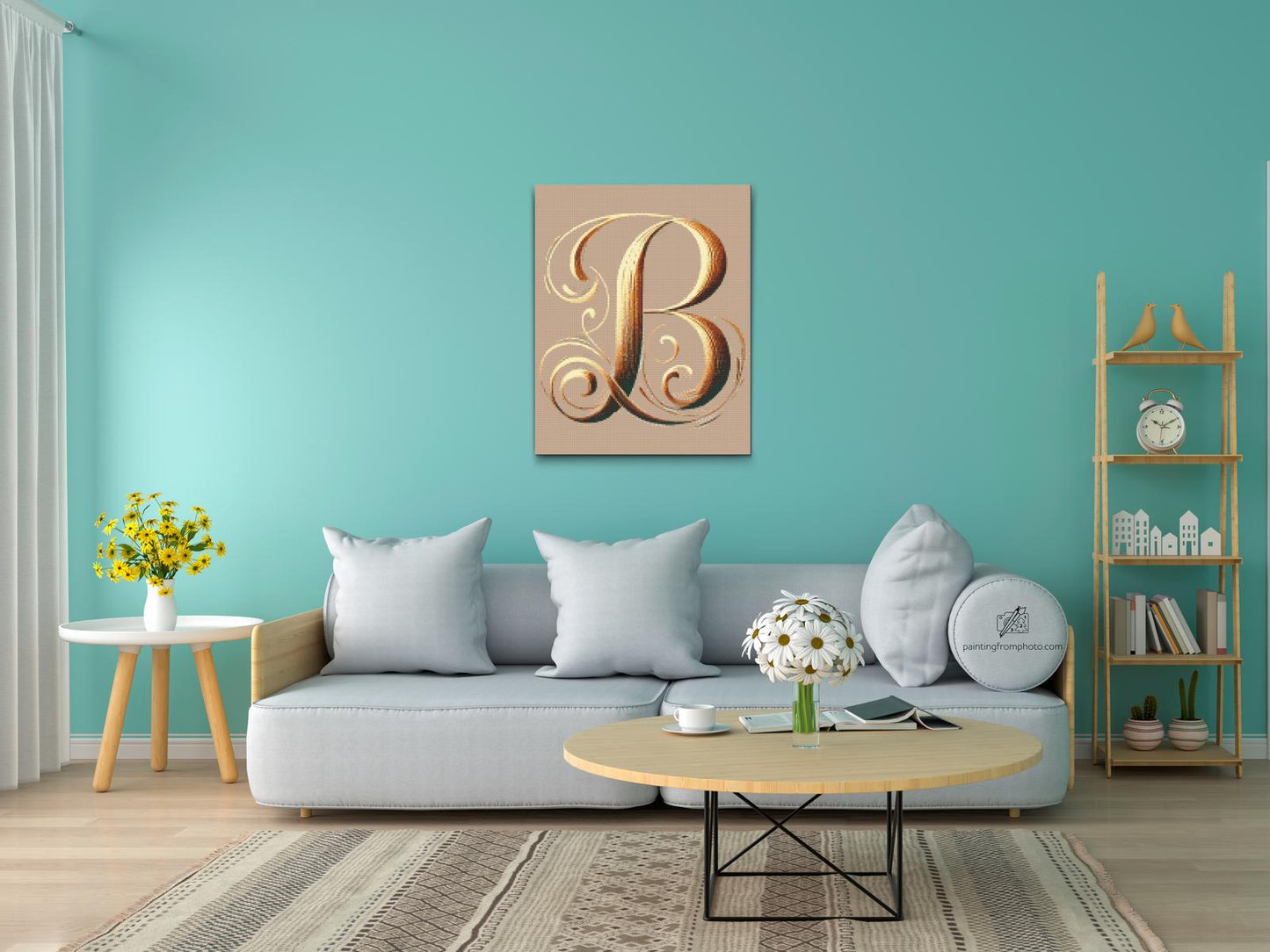 Diamond Paint - Bogstav B