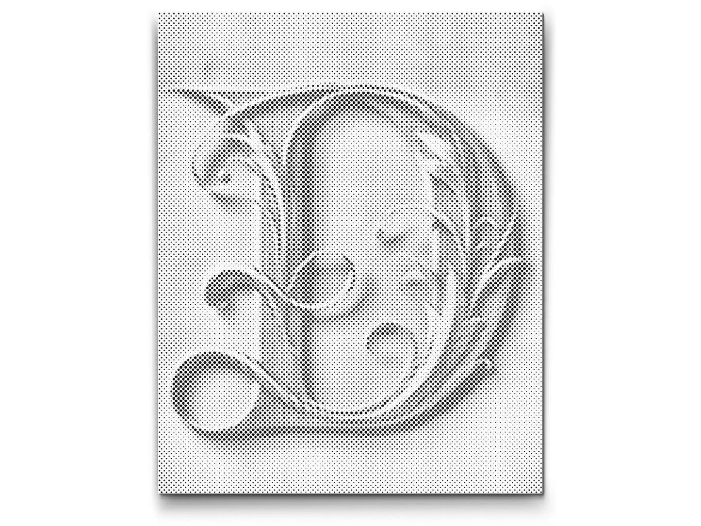 Dotting - Bogstav D