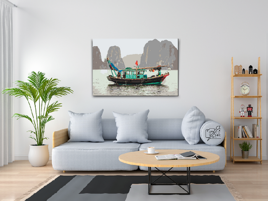 Paint by number - Ha Long-bugten