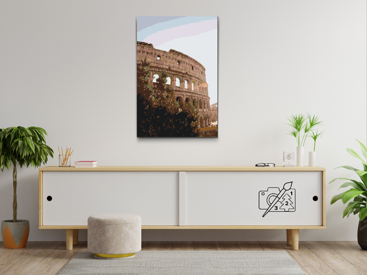Paint by number - Rom - Colosseum