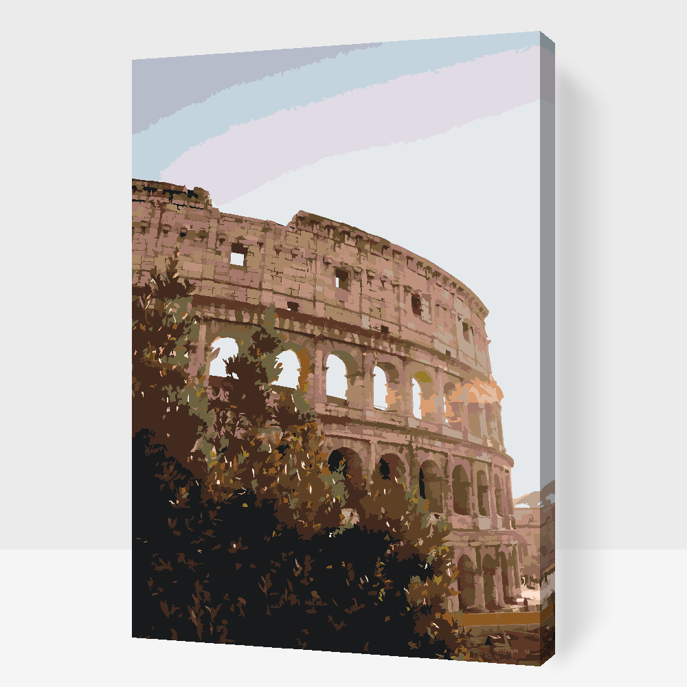 Paint by number - Rom - Colosseum