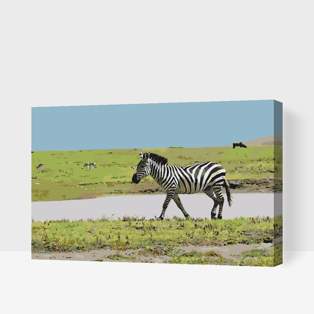 Paint by number - Serengeti Nationalpark 2