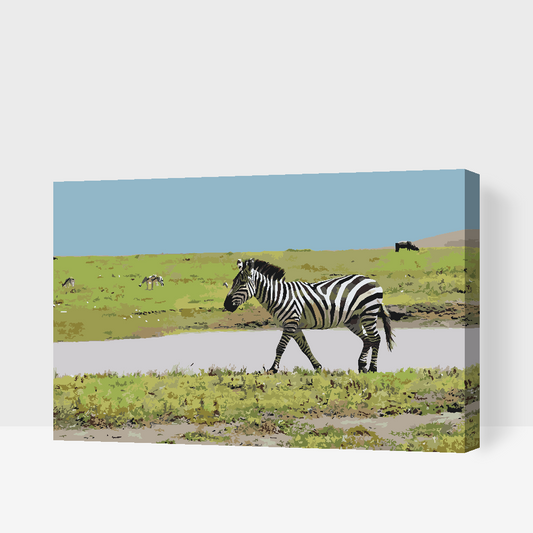 Paint by number - Serengeti Nationalpark 2
