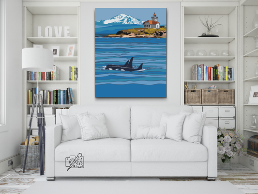 Paint by number - Spækhuggere