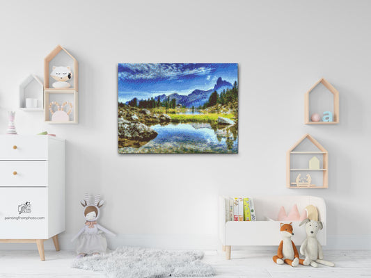 Diamond Paint - Dolomitterne