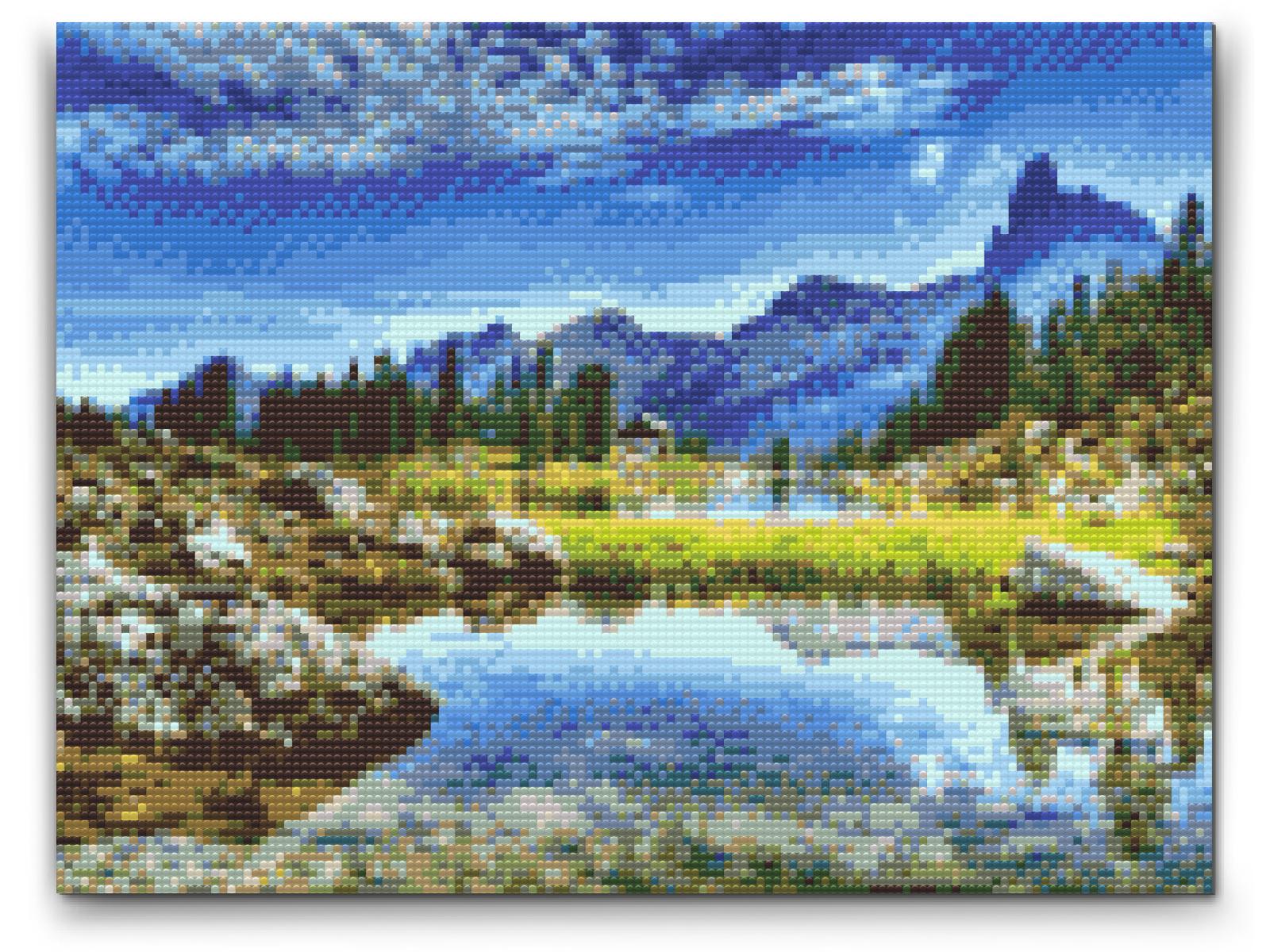 Diamond Paint - Dolomitterne