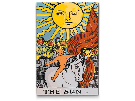 Paint by number - Tarotkort