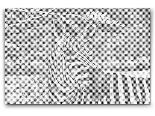 Dotting - Vild Zebra